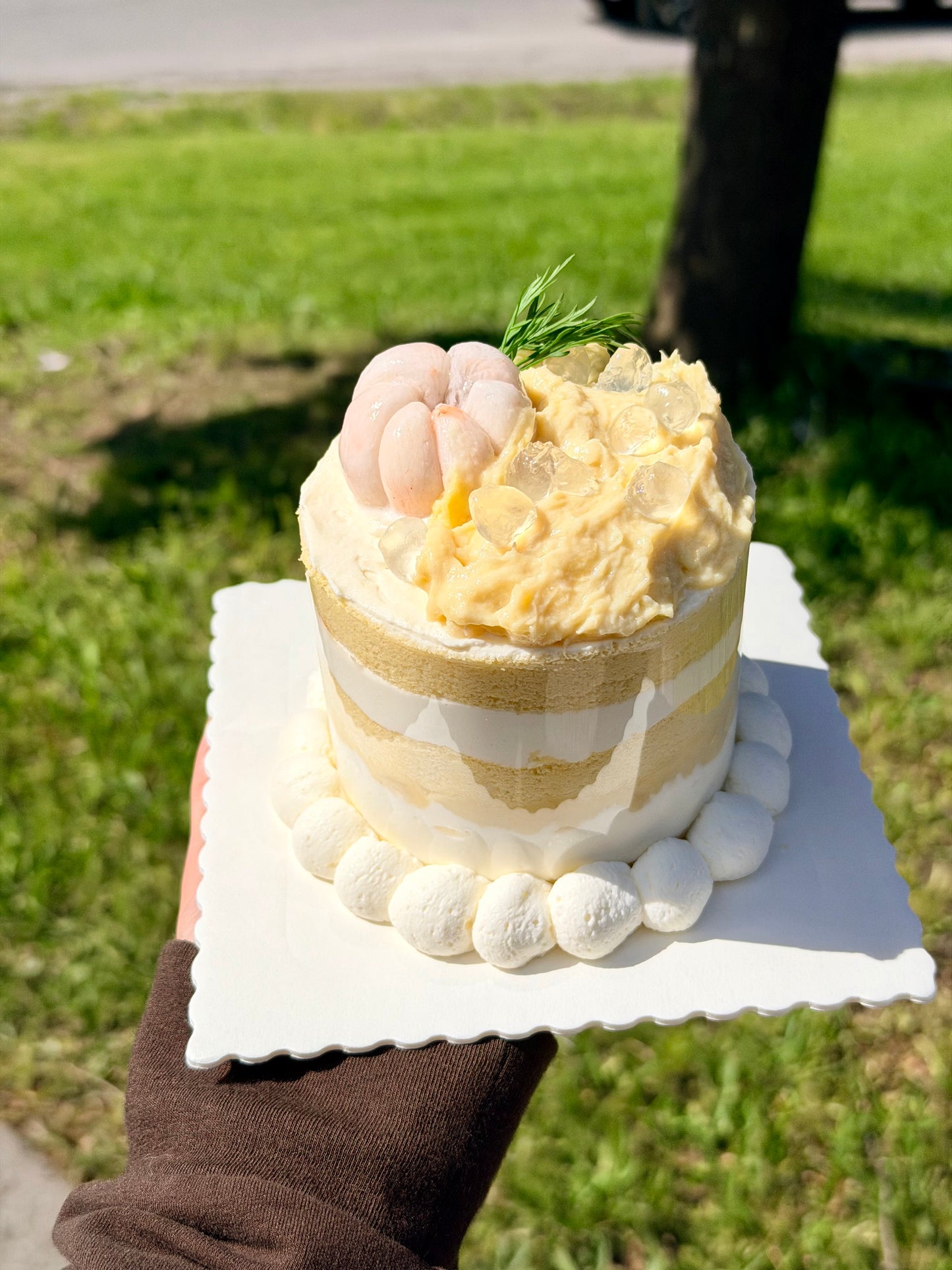 
                  
                    Mangosteen & Durian Cake - 山竹榴莲
                  
                