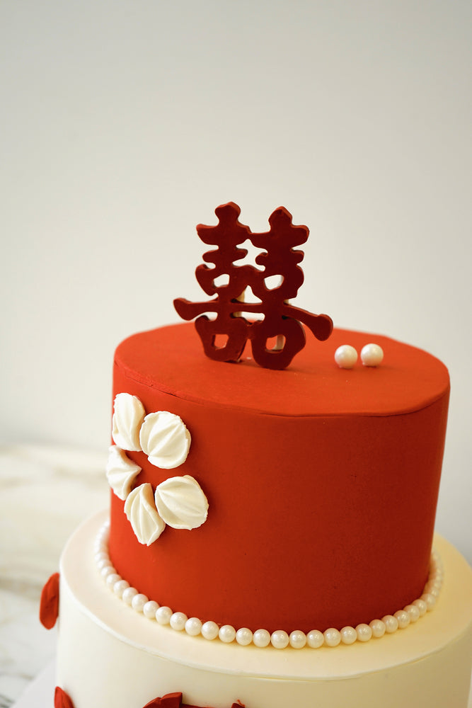 
                  
                    Chinese Red Wedding Cake
                  
                