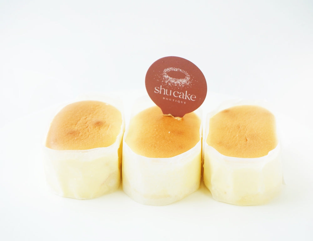 Hanjuku (Half baked) Cheese Cake (Group of 3)