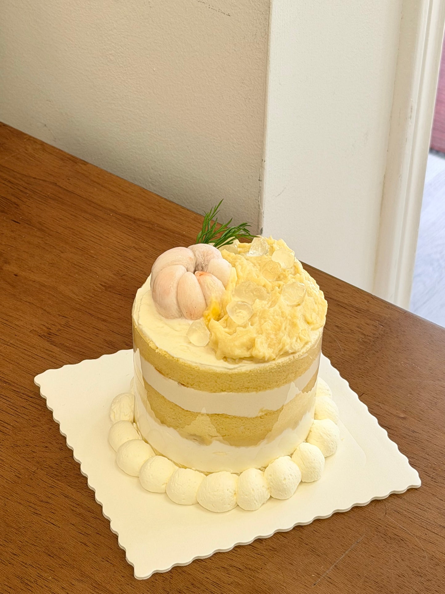 
                  
                    Mangosteen & Durian Cake - 山竹榴莲
                  
                