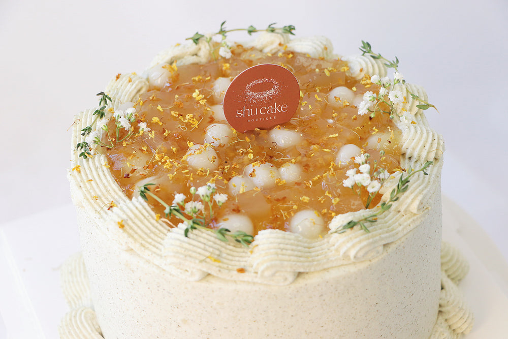 
                  
                    Osmanthus Oolong with Rice Wine Mochi
                  
                