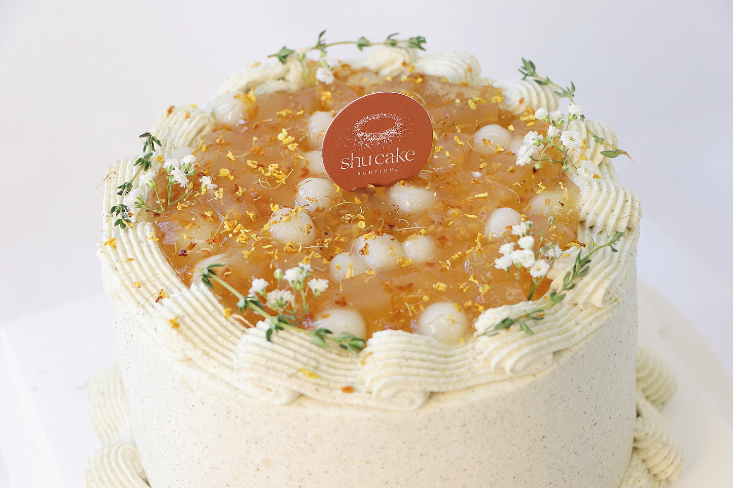
                  
                    Osmanthus Oolong with Rice Wine Mochi
                  
                