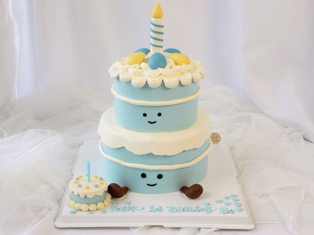 Double The Joy - JellyCat Blue