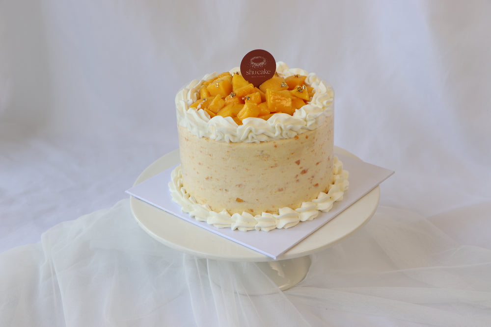 Greek Light Yogurt Cake — Mango