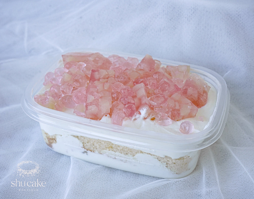Peach Cake Box