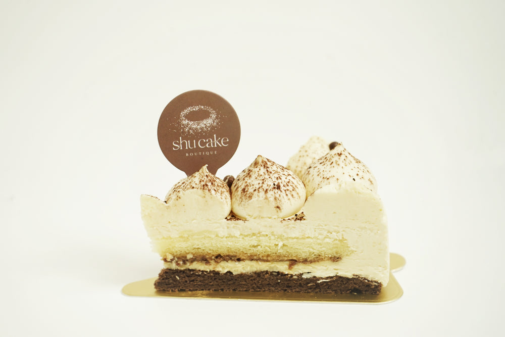 Sea Salt Toffee Mousse Cake