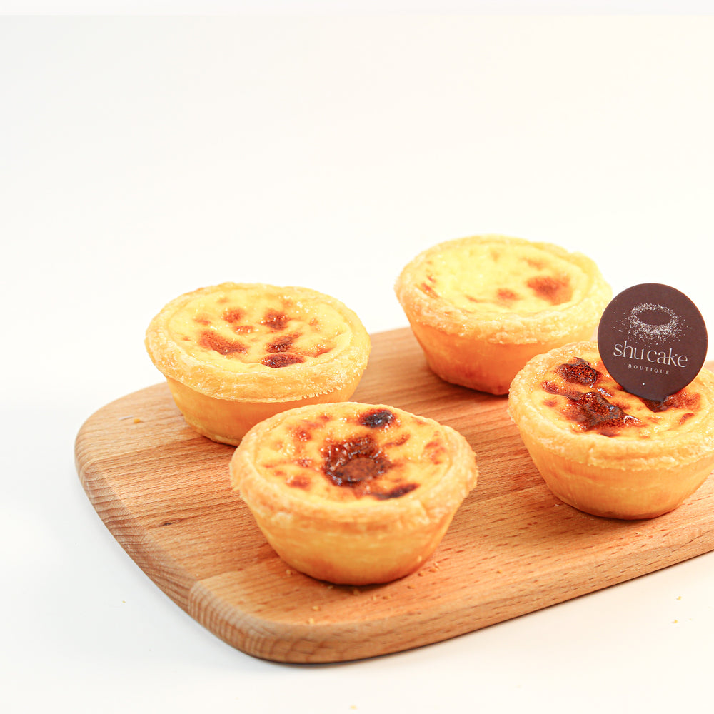 4 Pcs Portuguese Egg Tart